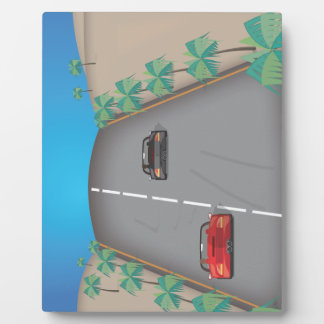 80s Retro Arcade Race Plaque