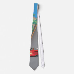 80s Retro Arcade Race Tie