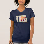 80's Retro Big Button Phone T-Shirt<br><div class="desc">80's style big push button phone.</div>