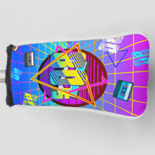 80's Retro Cassette Tape Old School Golf Head Cover