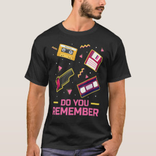 80s Retro Costume Outfit Theme Party Costume 90s P T-Shirt