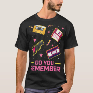 80s Retro Costume Outfit Theme Party Costume 90s P T-Shirt