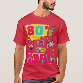80s Retro Costume Theme Party Costume 90s Party T-Shirt