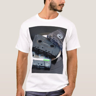 80's Retro Design - Audio Cassette Tapes T-Shirt