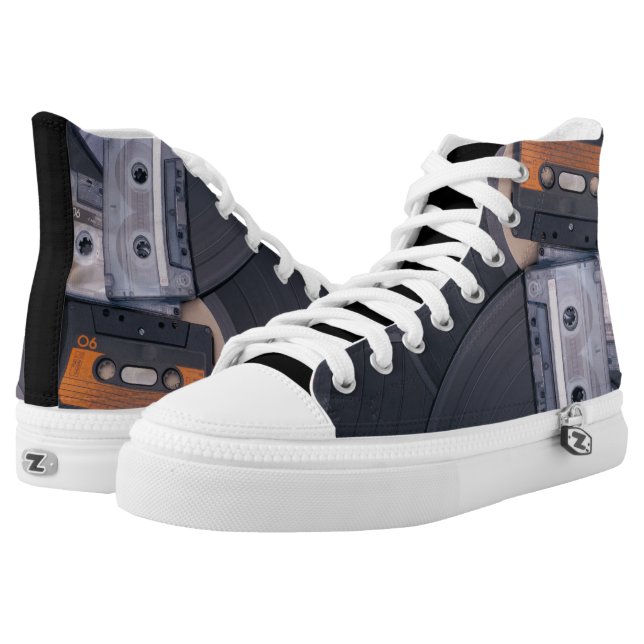 80's Retro Design High Tops (Pair)
