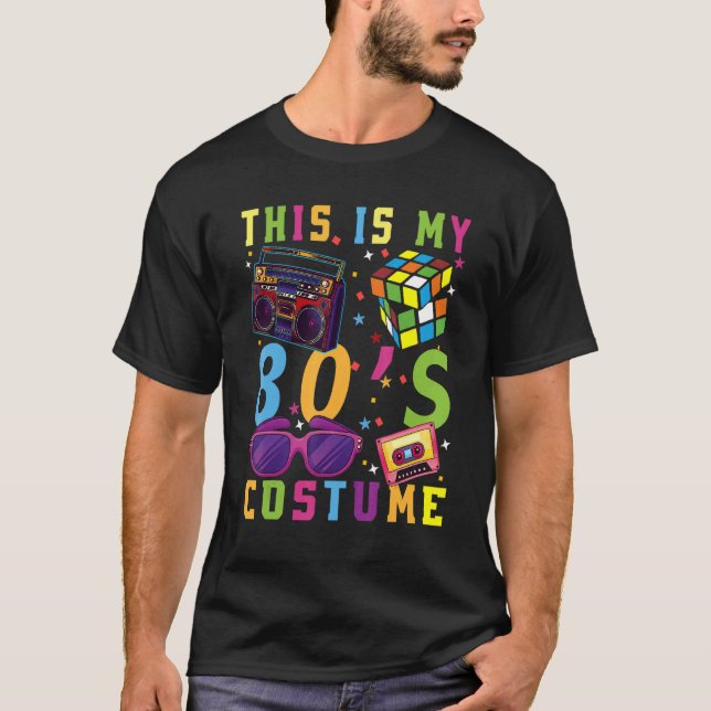 80's Retro Fashion Throwback Culture 1980 Disco Mu T-Shirt (Front)