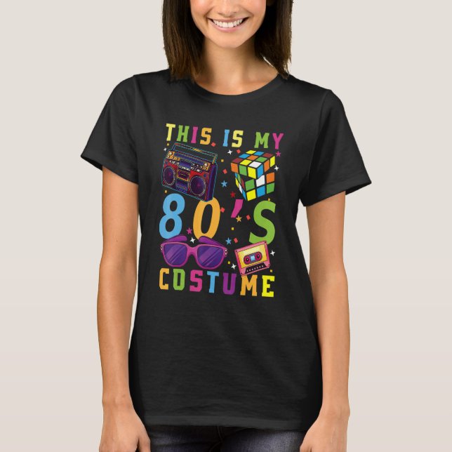 80's Retro Fashion Throwback Culture 1980 Disco Mu T-Shirt (Front)