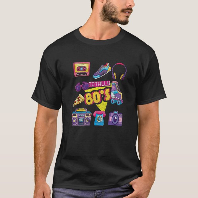 80's Retro Fashion Throwback Culture 1980 Disco Mu T-Shirt (Front)