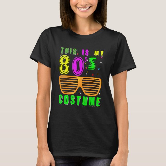 80's Retro Fashion Throwback Culture 1980 Disco Mu T-Shirt (Front)