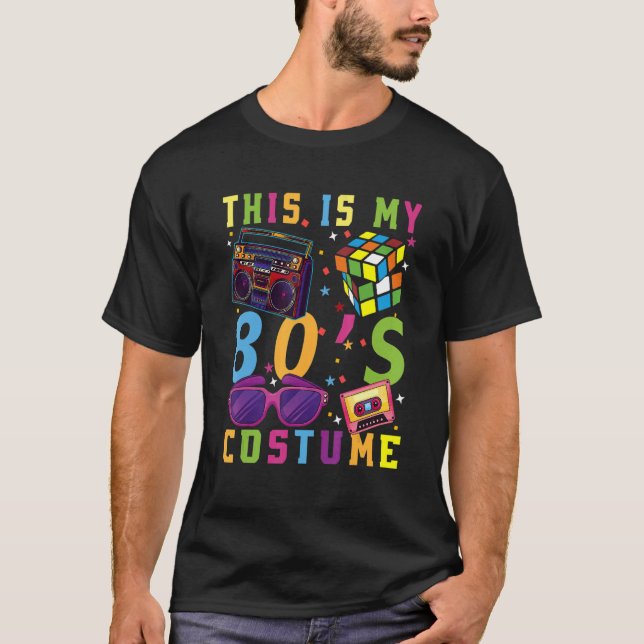 80's Retro Fashion Throwback Culture 1980 Disco Mu T-Shirt (Front)