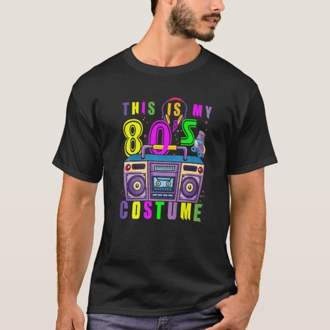 80's Retro Fashion Throwback Culture 1980 Disco Mu T-Shirt (Front)