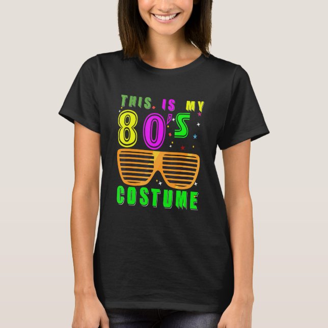80's Retro Fashion Throwback Culture 1980 Disco Mu T-Shirt (Front)