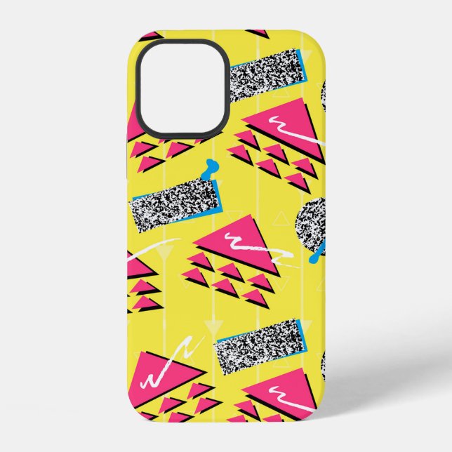 80s Retro New Wave Pattern iPhone / iPad case (Back)
