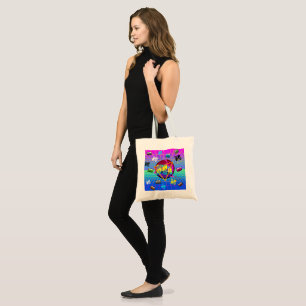 80's RETRO OLD SCHOOL CASSETTE TAPE Tote Bag