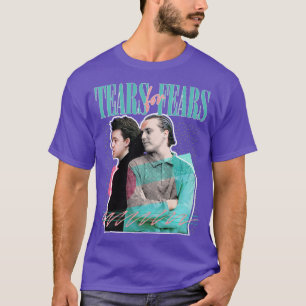 80s Retro Tears For Fears Design T-Shirt
