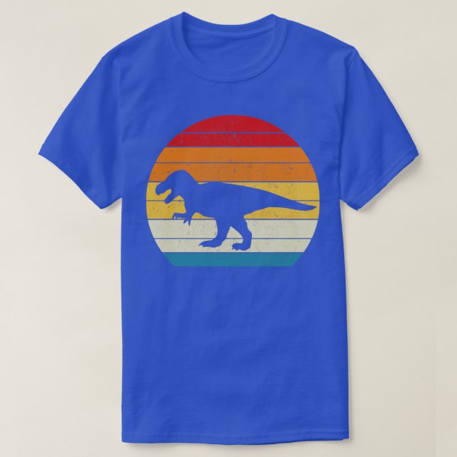 80s Retro TRex Funny Dinosaur T-Shirt (Design Front)