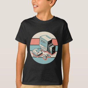 80s Retro Vintage Gamer Arcade Machine Gaming Gift T-Shirt