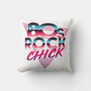 80s Rock Chick 1980s Music Lover Cushion