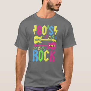 80s Rock Concert Outfit 1980s Fashion 80s Band fri T-Shirt