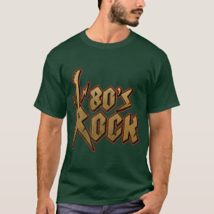 80s Rock Music Genre Eighties Vibe Retro Musician  T-Shirt