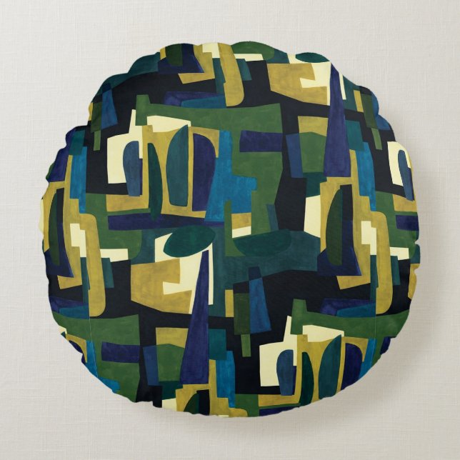 80s round cushion (Front)