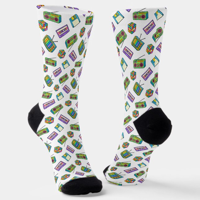 80's socks (Angled)