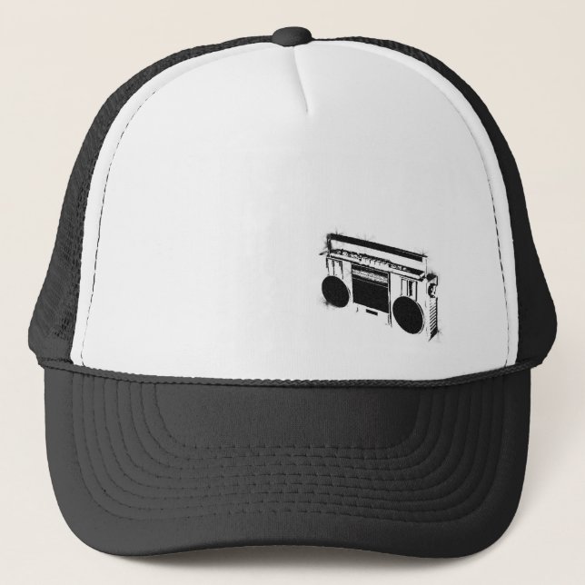 80's stereo Trucker Hat (Front)