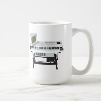 80's Style Sampler Keyboard: 3D Model: Coffee Mug
