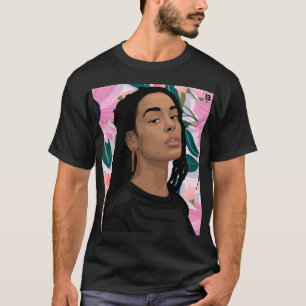 80s Style Singer Honest  Singer Singer R&B Portrai T-Shirt