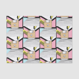 80s style tissue paper