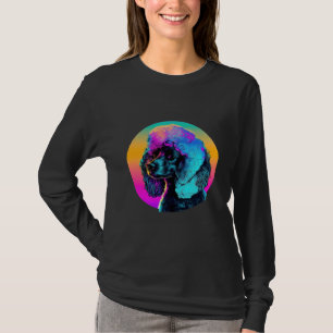 80s Synthwave and Poodle Aesthetic T-Shirt