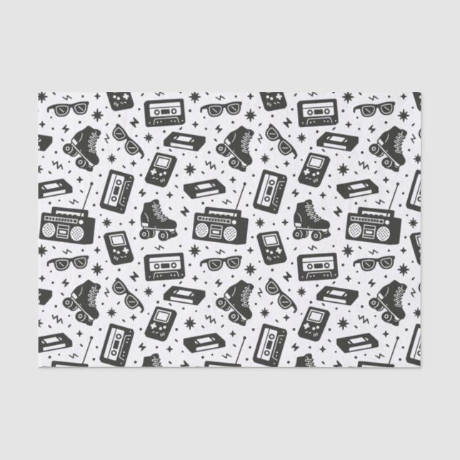 80's tissue paper (Front)