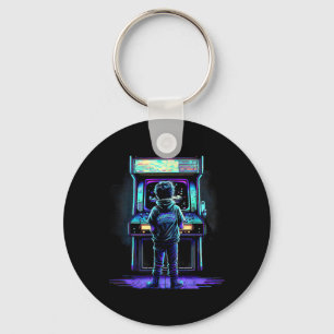 80s Video Game Vintage Retro Arcade 3 Key Ring