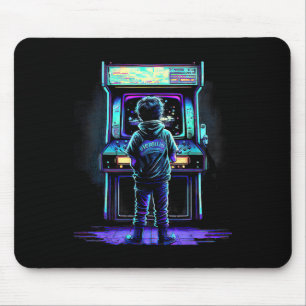 80s Video Game Vintage Retro Arcade 3  Mouse Mat