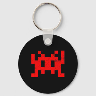 80s Video Game Vintage Retro Arcade Key Ring
