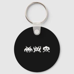 80s Video Game Vintage Retro Arcade Nostalgia Game Key Ring