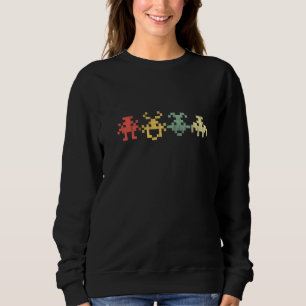 80s Video Game Vintage Retro Arcade Sweatshirt