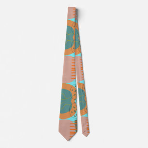 80s vintage summer vibes tie