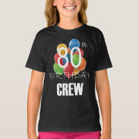 80th Birthday Crew 80 Party Crew Group Girl
