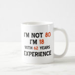 80th birthday designs coffee mug<br><div class="desc">80 year old birthday designs for cool present</div>