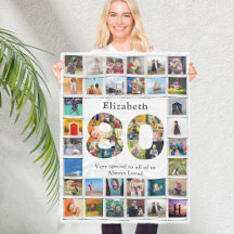 80th Birthday Family Photo Template