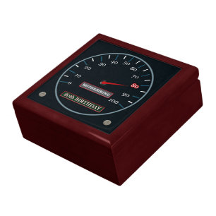 80th birthday gift box