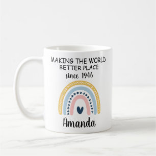 80th Birthday Gift Personalised 80th Birthday Mu Coffee Mug