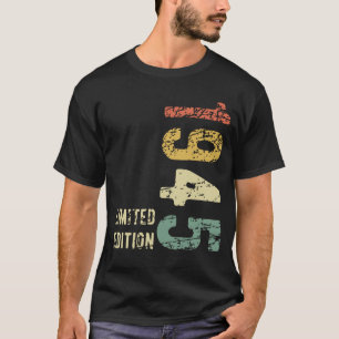 80th Birthday Gift Vintage 1945 80 Years Old T-Shirt