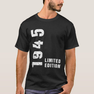 80th Birthday Gifts Men Women Vintage 1945 T-Shirt