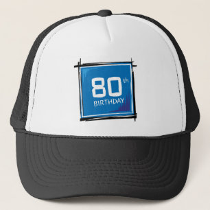 80th birthday hat