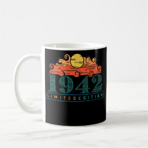 80th Birthday Ladies Mens 80 Years 1942 Funny Coffee Mug