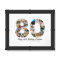 80th Birthday Number 80 Photo Collage Anniversary