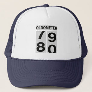 80th Birthday Oldometer Trucker Hat