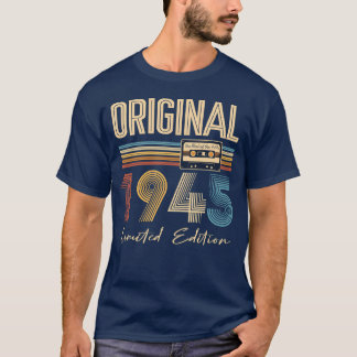 80th Birthday Original 1945 80 Years Old Gift vint T-Shirt